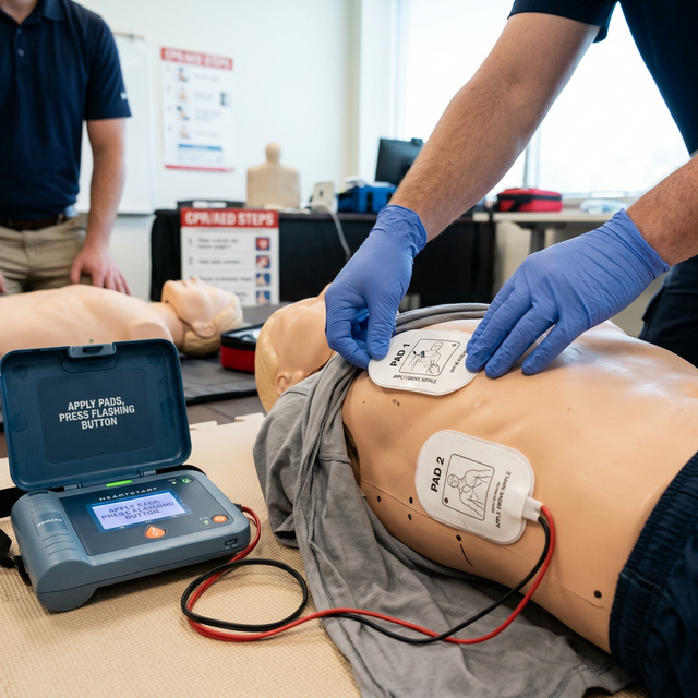 CPR & AED training in Hampshire