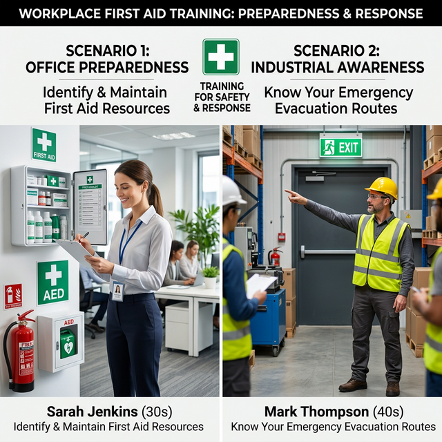 Workplace first aid training in Hampshire